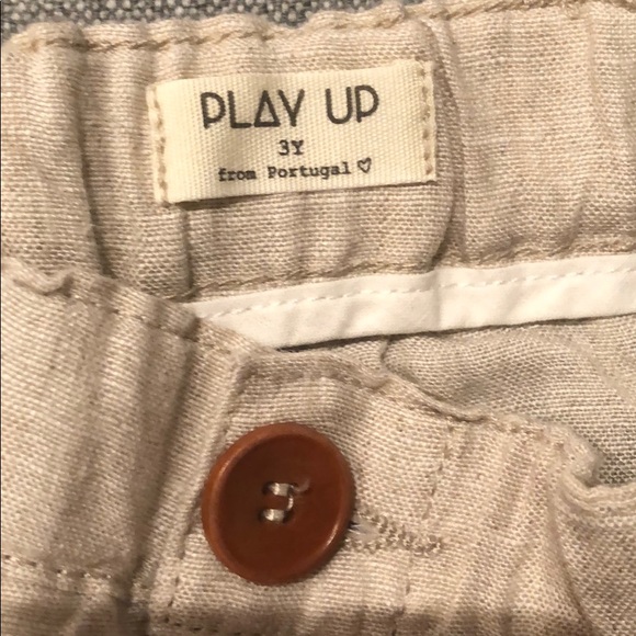 Play Up Linen Pants - Picture 2 of 3